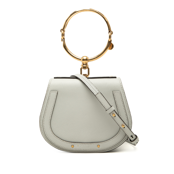 Chloé Handbags - Pre-Loved Chloé Small Leather Nile Bracelet Satchel
